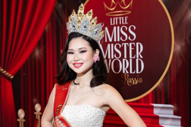 Елена Бужеева на российском этапе конкурса. Фото из телеграм-канала Кузьмы Алдарова