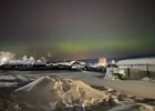 Полярное сияние, село Непа Катангского района, снимок сделан в 00:24. Фото Юлии Курбатовой