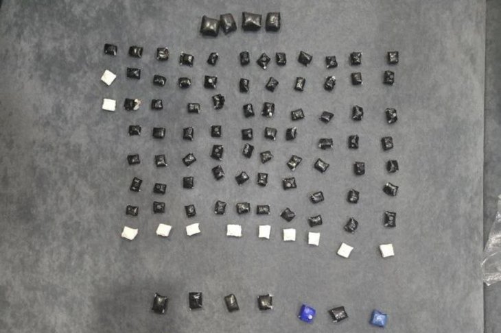 Запрещенные вещества. Фото пресс-службы  Восточно-Сибирского ЛУ МВД России на транспорте