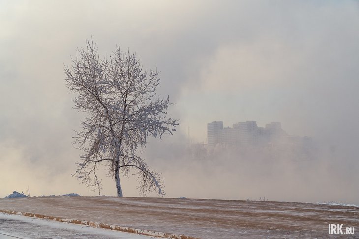 Мороз в Иркутске. Фото из архива IRK.ru