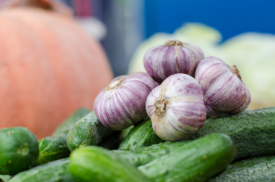 В основном на ярмарке представлена продукция местных сельхозпроизводителей.