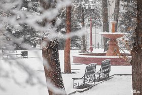 Снег в Иркутске. Фото Маргариты Романовой, IRK.ru