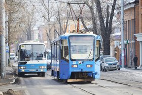 Общественный транспорт. Фото Маргариты Романовой, IRK.ru