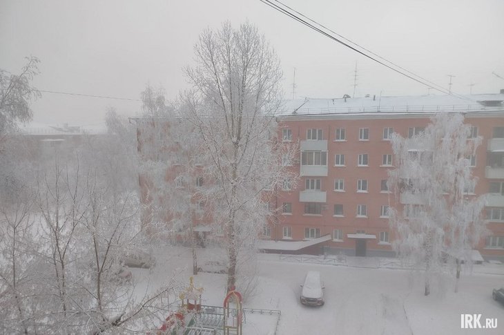 Мороз в Иркутске. Фото Анастасии Макаровой, IRK.ru