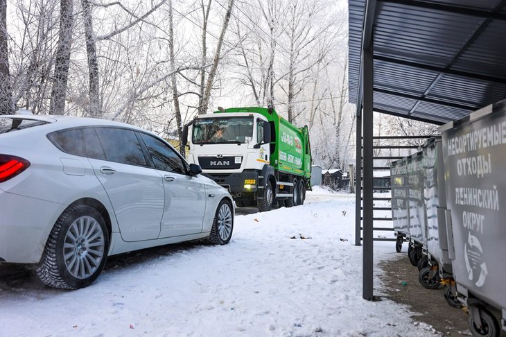 Контейнерная площадка. Фото «РТ-НЭО Иркутск»