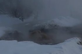 Место аварии. Скриншот из видео от очевидцев
