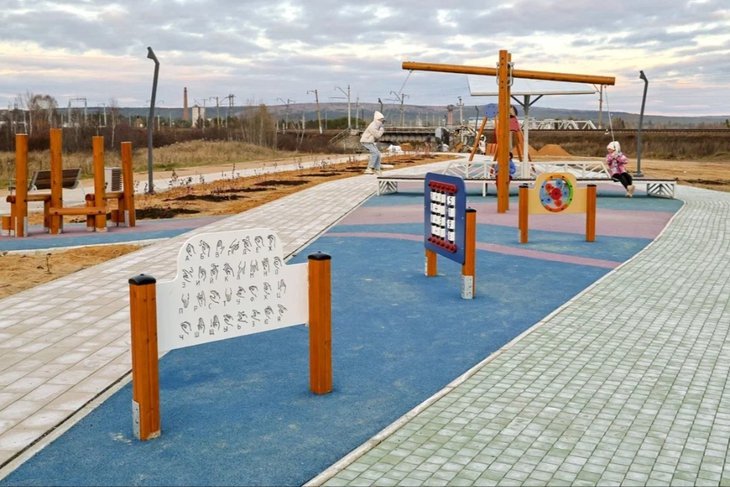 Благоустройство. Фото пресс-службы правительства Иркутской области