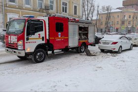 Машина МЧС. Фото Никиты Грабовецкого, IRK.ru