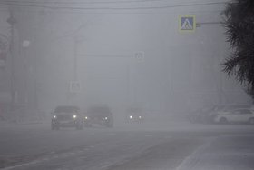 Мороз в Иркутске. Фото пресс-службы администрации города