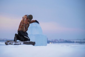 Создание ледовых скульптур