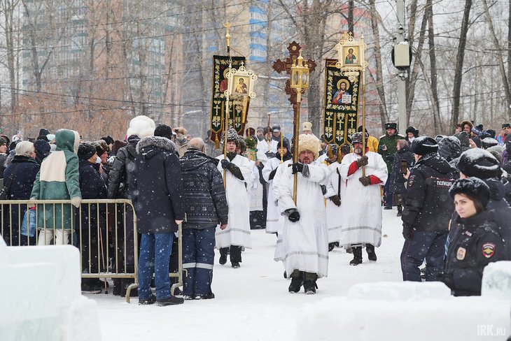 Крестный ход. Фото Маргариты Романовой, IRK.ru