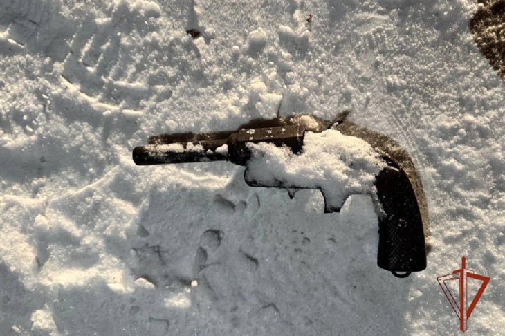 Изъятое оружие. Фото управления Росгвардии по Иркутской области