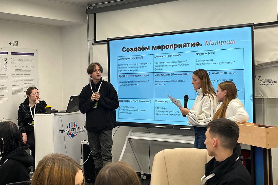 Выступление студентов