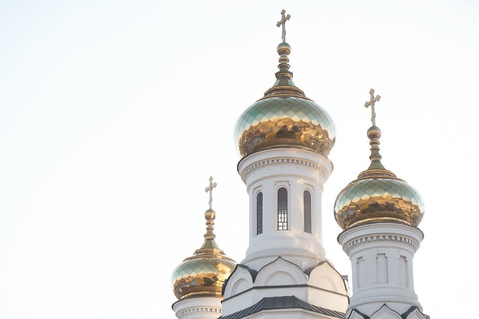 Купола Князе-Владимирского храма. Фото Маргариты Романовой, IRK.ru