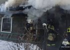 Пожар. Фото пресс-службы ГУ МЧС России по Иркутской области