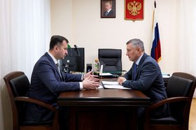 Максим Корольков и Игорь Кобзев. Фото пресс-служба Минприроды России