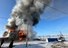 Пожар. Фото — Виктор Серебренников
