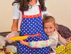 Кафе «Чайные посиделки». Татьяна участвует в фестивале второй раз.