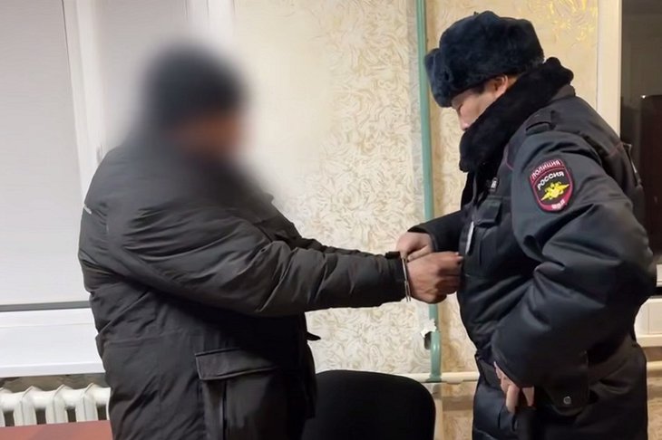 Задержанный водитель. Скриншот видео пресс-службы СКР