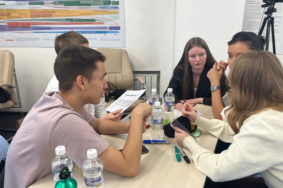 Для студентов проводили игры на сплочение