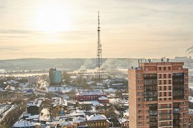 Телебашня и котельные. Фото Маргариты Романовой, IRK.ru