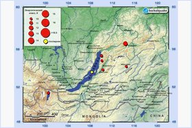 Землетрясение. Фото с сайта Байкальского филиала Единой геофизической службы РАН