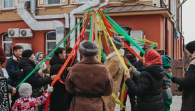 Масленичное гуляние в 130-м квартале