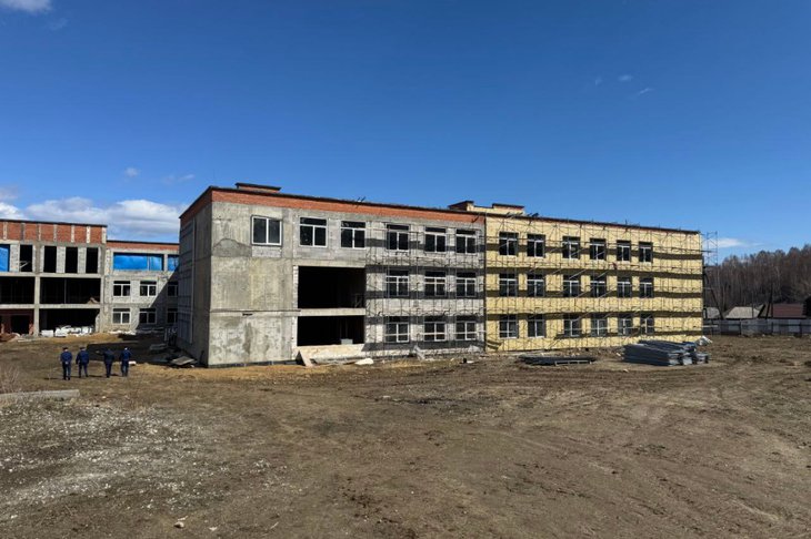 Недостроенная школа. Фото пресс-службы прокуратуры Иркутской области