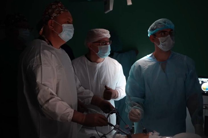 Операция. Скриншот видео Юрия Козлова «ВКонтакте»