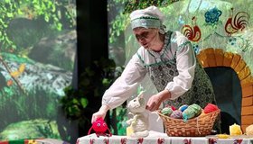 Театральное шоу с пушистыми артистами в «Сибирском зоопарке»