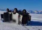 ДТП с «буханкой» на Байкале. Фото пресс-службы СУ СКР по Иркутской области