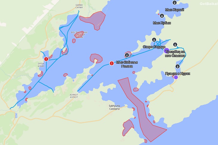 Скриншот карты