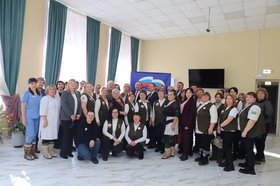 Волонтеры. Фото пресс-службы правительства Иркутской области