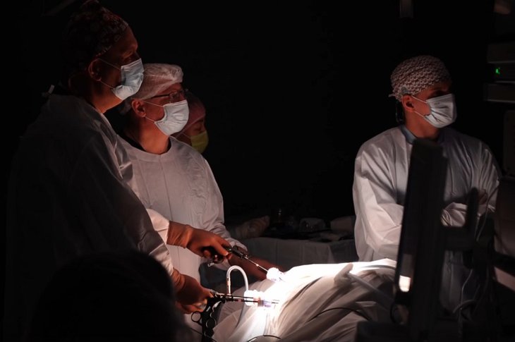 Операция. Скриншот видео Юрия Козлова «ВКонтакте»