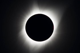 Солнечное затмение. Фото NASA