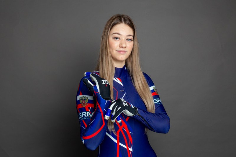 Дарья Олесик. Фото федерации санного спорта России Дарья Олесик. Фото федерации санного спорта России