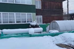 Дом в Бодайбо. Фото пресс-службы правительства Иркутской области