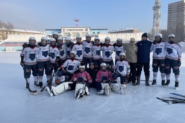 Юношеская команда ХК «Байкал-Энергия-ЦРС-2010». Фото Эн+