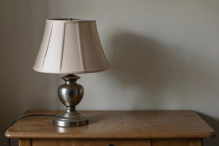 Настольная лампа. Изображение сгенерировано с помощью нейросети GigaChat