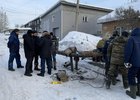 Восстановление теплоснабжения в Бодайбо. Фото пресс-службы правительства Иркутской области