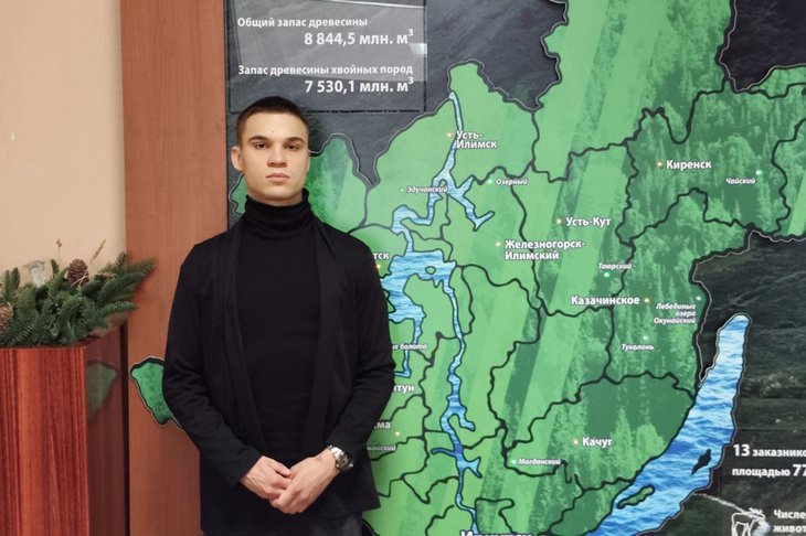 Участник программы «Герои Приангарья». Фото пресс-службы правительства региона