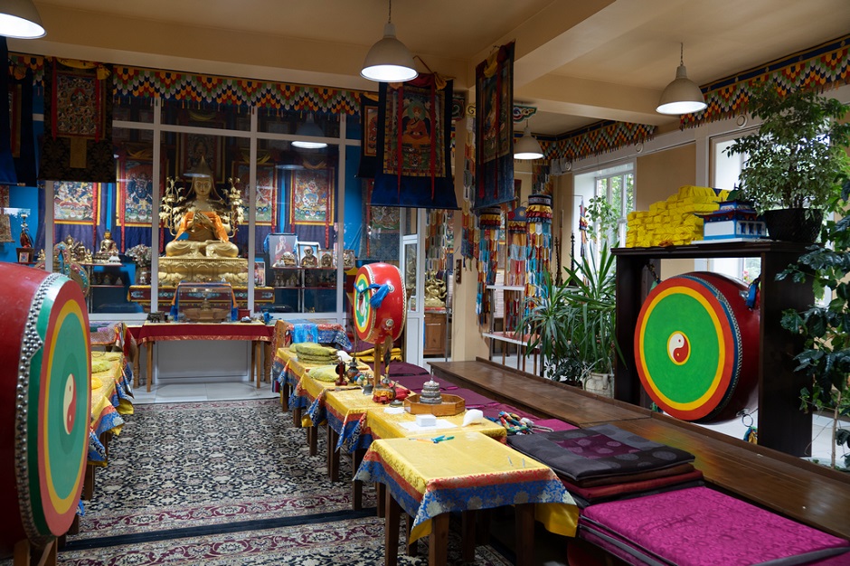 Иркутский дацан. Фото с сайта галереи DEKYI