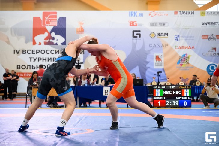 Борцы. Фото предоставлено СК «Байкал-Арена»