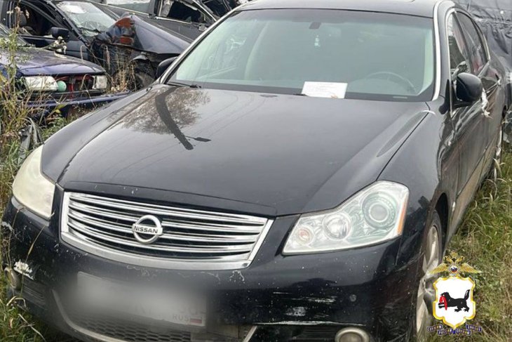 Автомобиль. Фото пресс-службы ГУ МВД России по Иркутской области