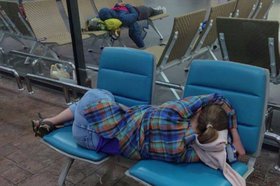 Ситуация в аэропорту. Фото от очевидцев