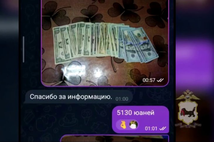 Деньги. Скриншот видео пресс-службы ГУ МВД по региону