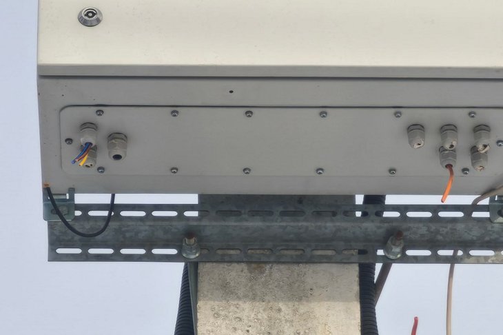 Поврежденное устройство. Фото из телеграм-канала администрации Иркутского муниципального округа