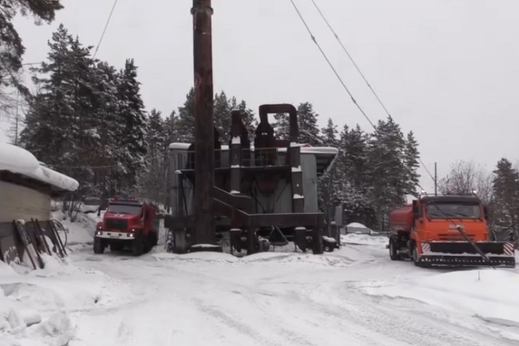 Скриншот видео пресс-службы Бодайбо и района