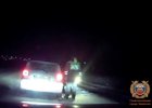 Автомобиль нарушительницы. Скриншот видео Госавтоинспекции региона