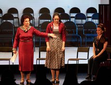 По большей части сюжетная линия — набор метафор, раскрывающих характер героинь.